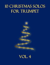 10 Christmas Solos for Trumpet (Vol. 4) P.O.D. cover